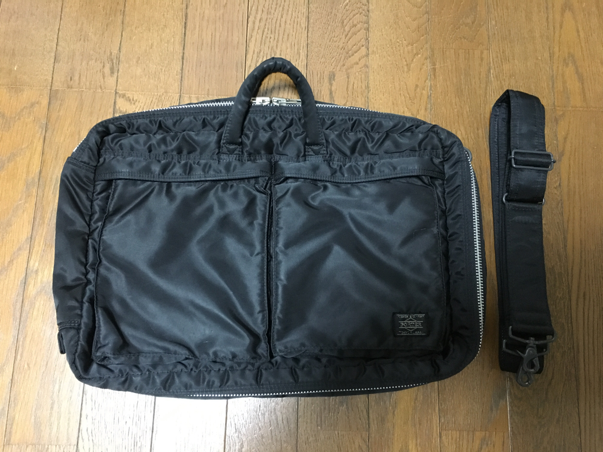 定番 ポーター タンカー 3way 黒 検 PORTER キムタク ラブジェネ 吉田 