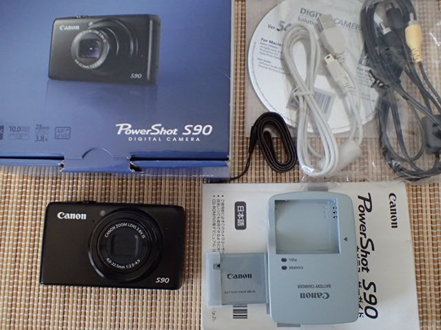PowerShot S90　中古　美品ですがちょっとジャンク