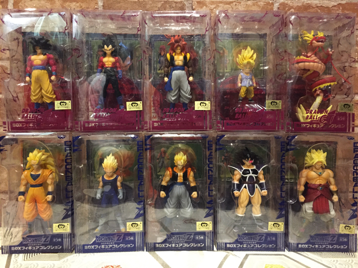稀少 ドラゴンボールZ／GT【BOXフィギュアコレクション】全10種 