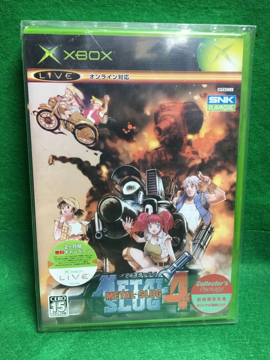 X-BOX：メタルスラッグ4＜新品未開封＞ Yahoo!オークション Metal