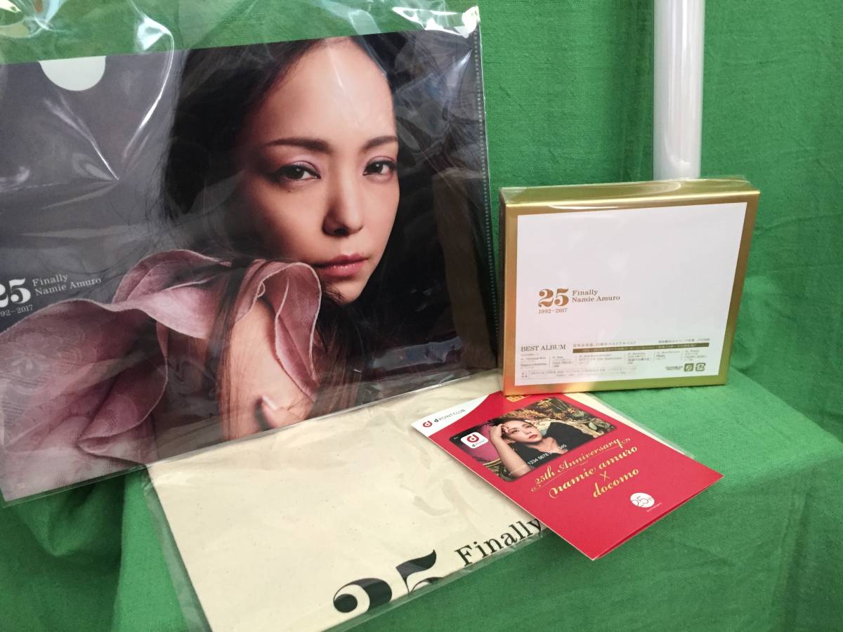 安室奈美恵 Finally 初回盤 CD 非売品 特典 トートバッグ クリア
