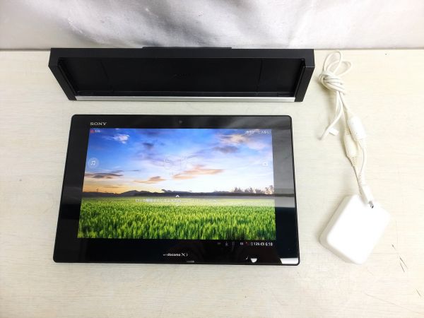 docomo ドコモ SONY ソニー Xperia エクスペリア SO-03E タブレット 利用制限〇 卓上スタンド付き FC18867