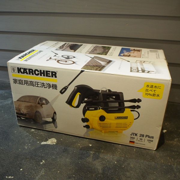新品未開封 ドイツ製 ケルヒャー karcher 家庭用高圧洗浄機 JTK28Plus