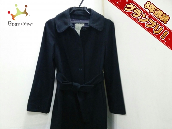 シビラ コート M レディース 美品 黒 冬物 Sybilla