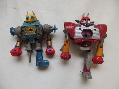 1170293a【ブルマァク 超合金 UFO戦士ダイアポロン アポロンヘッダー アポロントラングー】BP-24/BP-25/日本製※ジャンク品