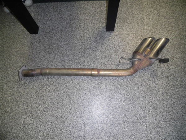 ランクル80中期　サイドダシマフラー