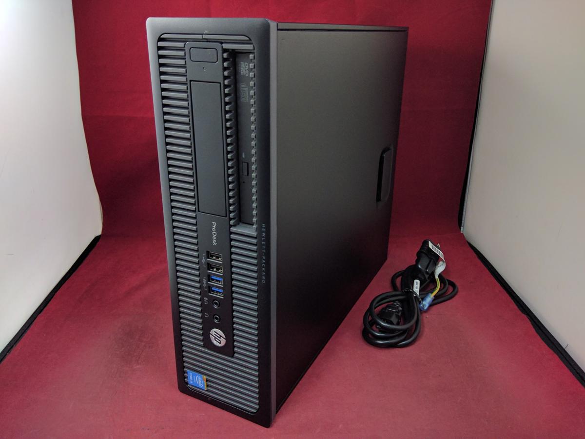 【hp】ProDesk 600 G1 SFF Core i5-4590 4GB 500GB DVDROM windows10Pro64bit