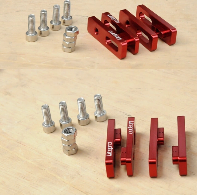 インチアップ Vブレーキトランスファー 赤 406 451化等に 送料無料 新品 litepro