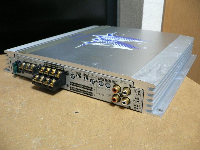 御確認用 panasonic パナソニック CY-M9004 4chパワーアンプ コンデンサ交換済み