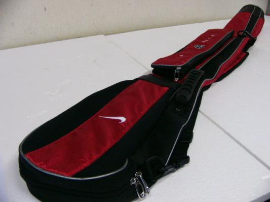 美品■ナイキ nike golf ゴルフバッグ キャディバッグ レッド■