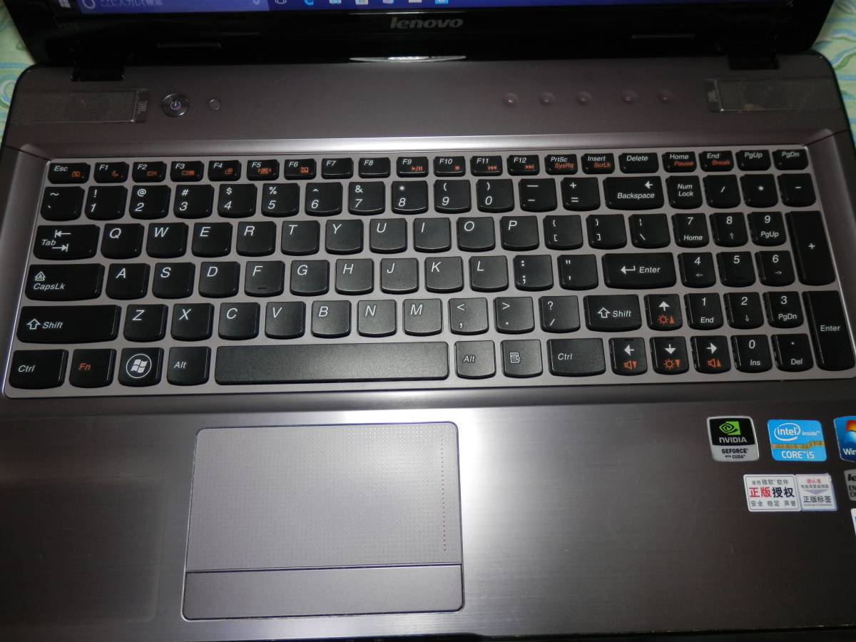 Lenovo Y570 Core 訳あり品（動作OK 中古パソコンショップ お買い得品 