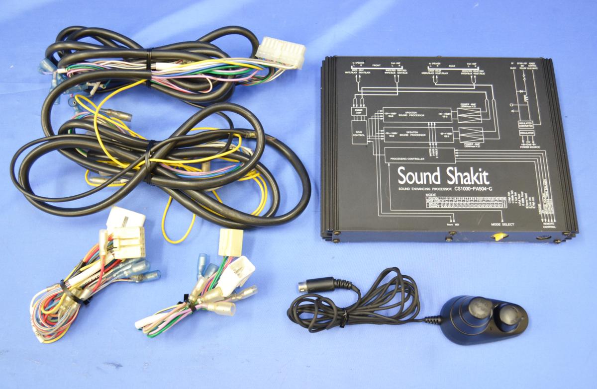 ☆ジャンク品☆ SoundScience 車用Sound Shakit CS1000-PA504-G