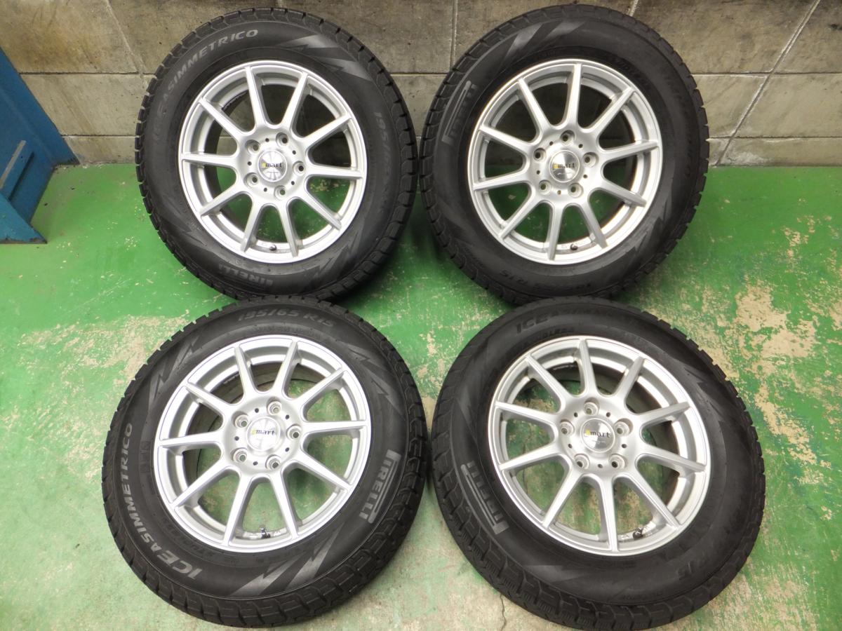 195⁄65R15 ピレリ アイスゼロ 91T アシンメトリコ スタッドレス ICE 