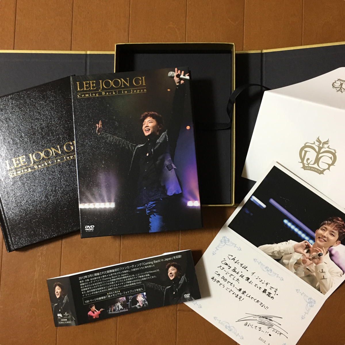 DVD レア☆イ・ジュンギ☆DVD LEE JOON GI Coming Back!
