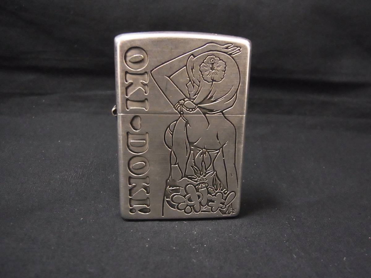 沖ドキ ジッポ メルカリ ZIPPO OKIDOKI ライター カナちゃんパチスロ 