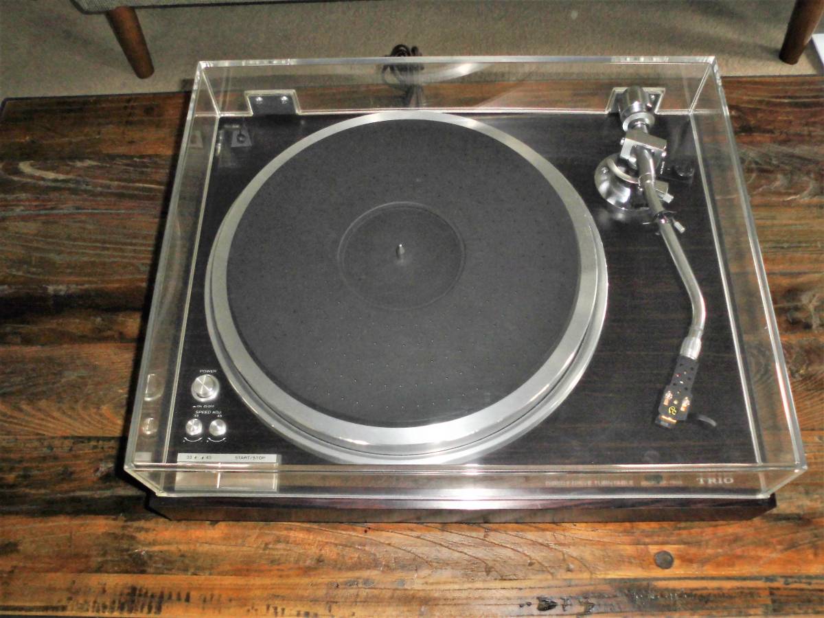 TRIO トリオ KP-7600 アナログプレーヤー 完動品！！ KP-700 DD式 