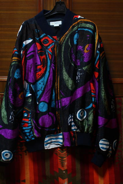 デッドストック? 超美品 希少 80s ビンテージ 上級 ピカソ柄 ナイロン
