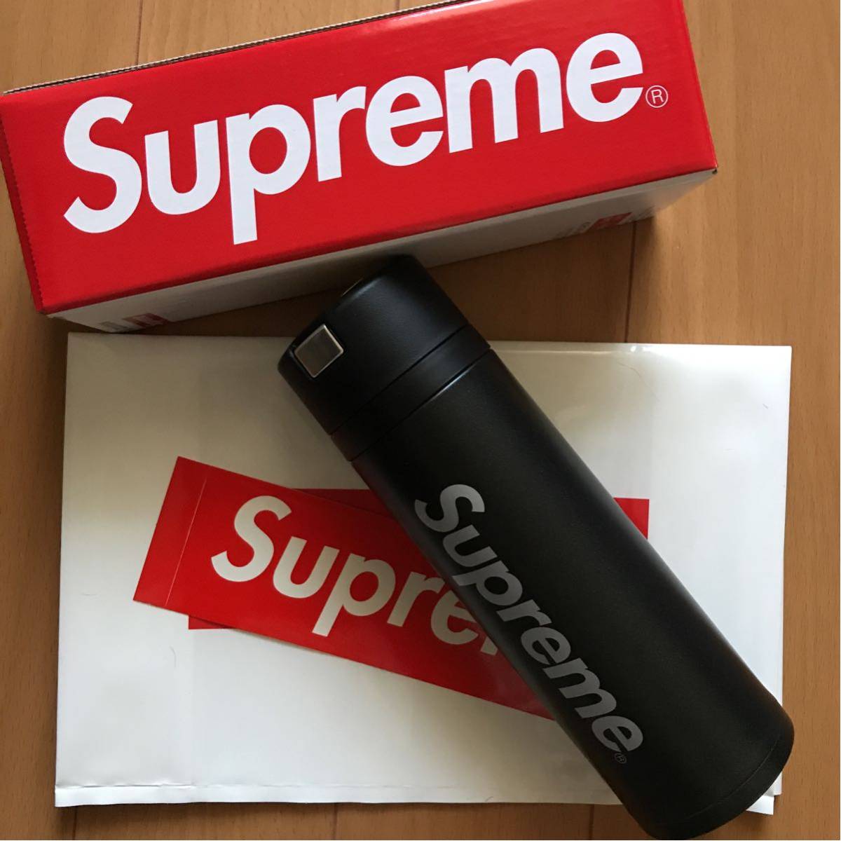 supreme zojirushi stainless steel mug 水筒 black 黒 魔法瓶