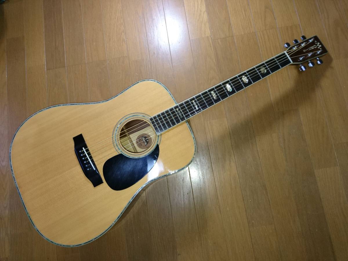 TFモーリス W-50 縦ロゴ バック3P アコースティックギター