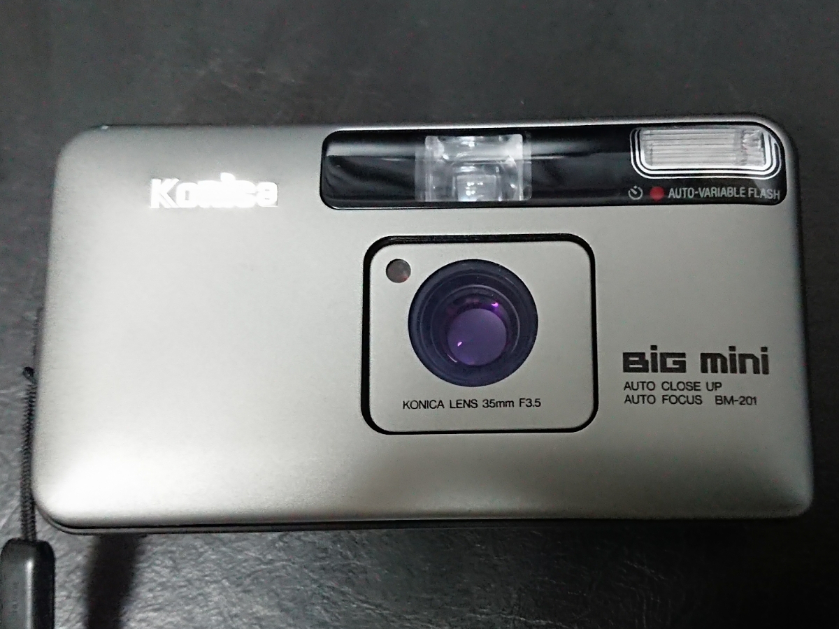 買取販売価格 【動作好調】 Konica コニカ BIG MINI BM-201 コンパクト