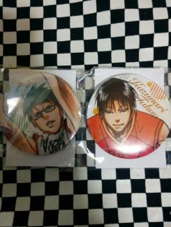 説明必読 黒子のバスケ 受注 缶バッジ 緑間 高尾_1