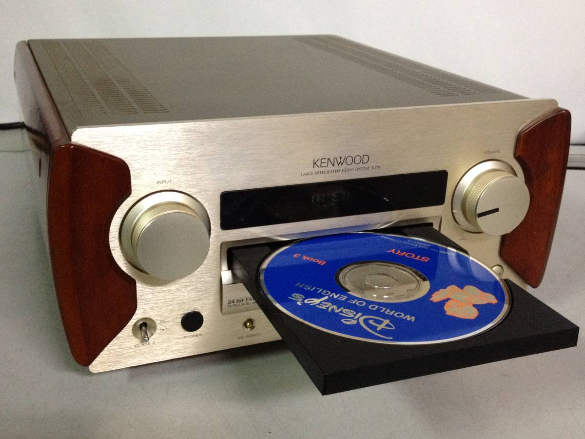 KENWOOD ケンウッド K270 CDレシーバーアンプ K's オーディオ KENWOOD