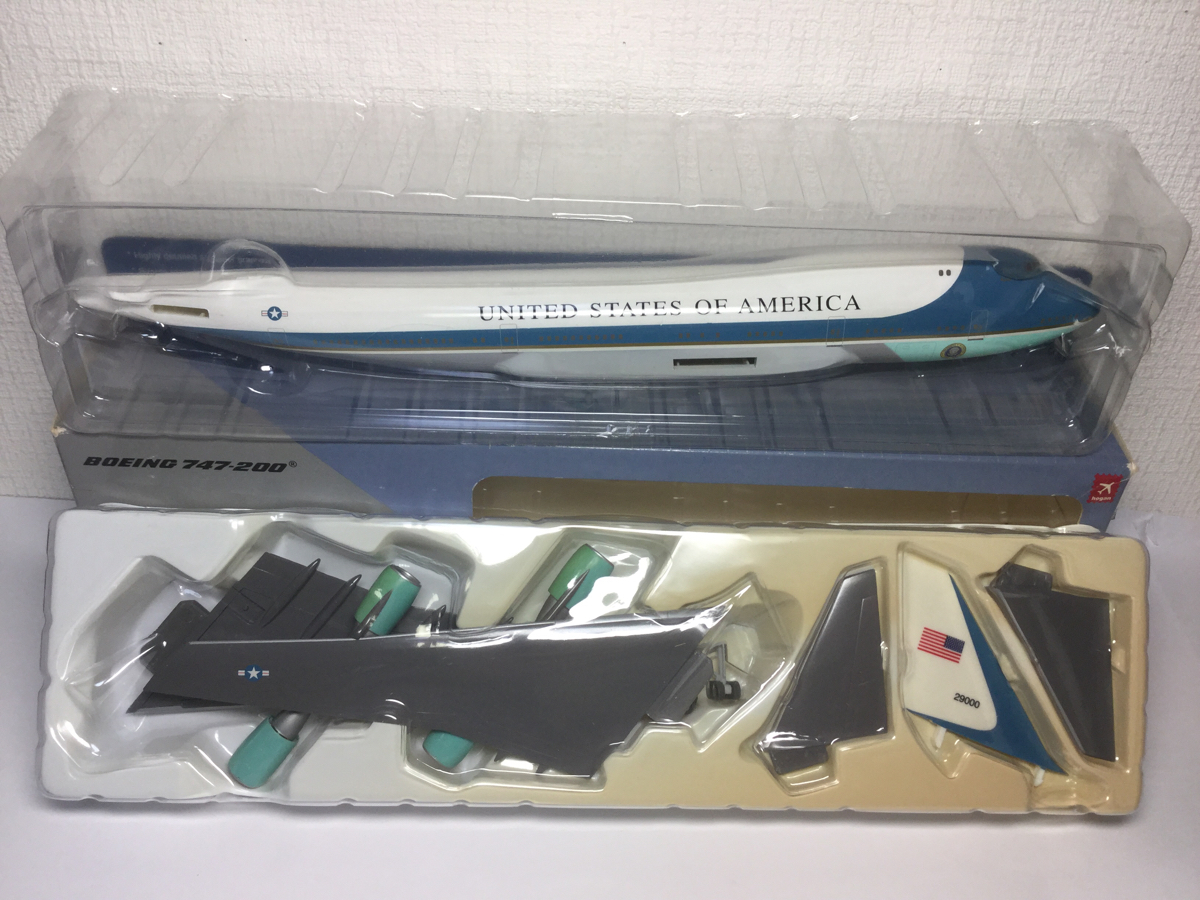 アメリカ大統領専用機 BOEING ボーイング747-200 エアフォースワン 未使用 飛行機模型 おまけ付きます♪♪♪