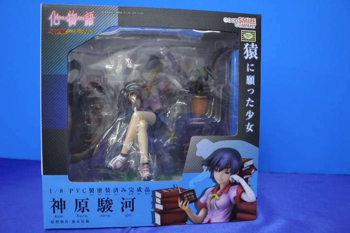 R1334/グッスマ 西尾維新アニメプロジェクト 化物語 神原駿河 1/8スケール PVC塗装済み完成品 未開封