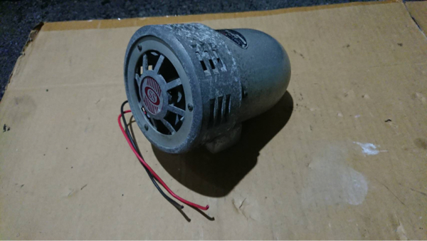 モーターサイレン 大阪サイレン 24V 実働品