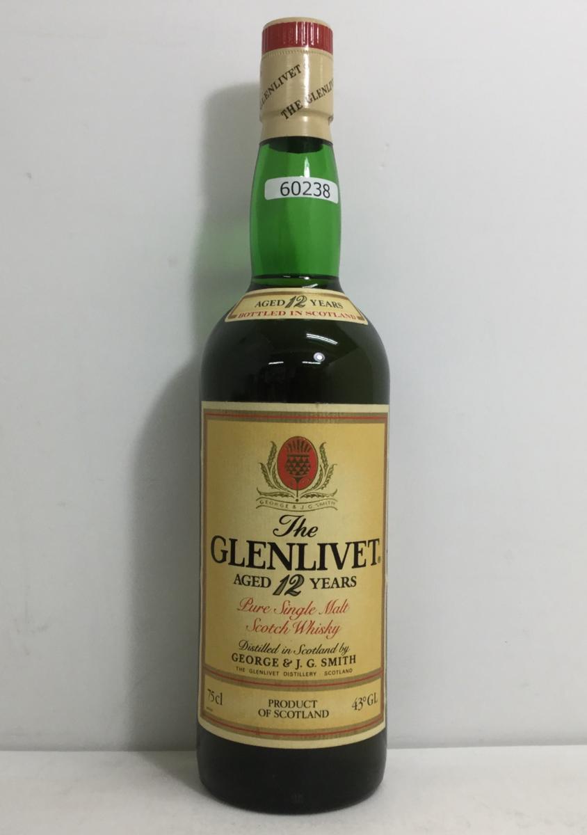 飲料・酒 未開栓 古酒 The GLENLIVET 12年 ウイスキー