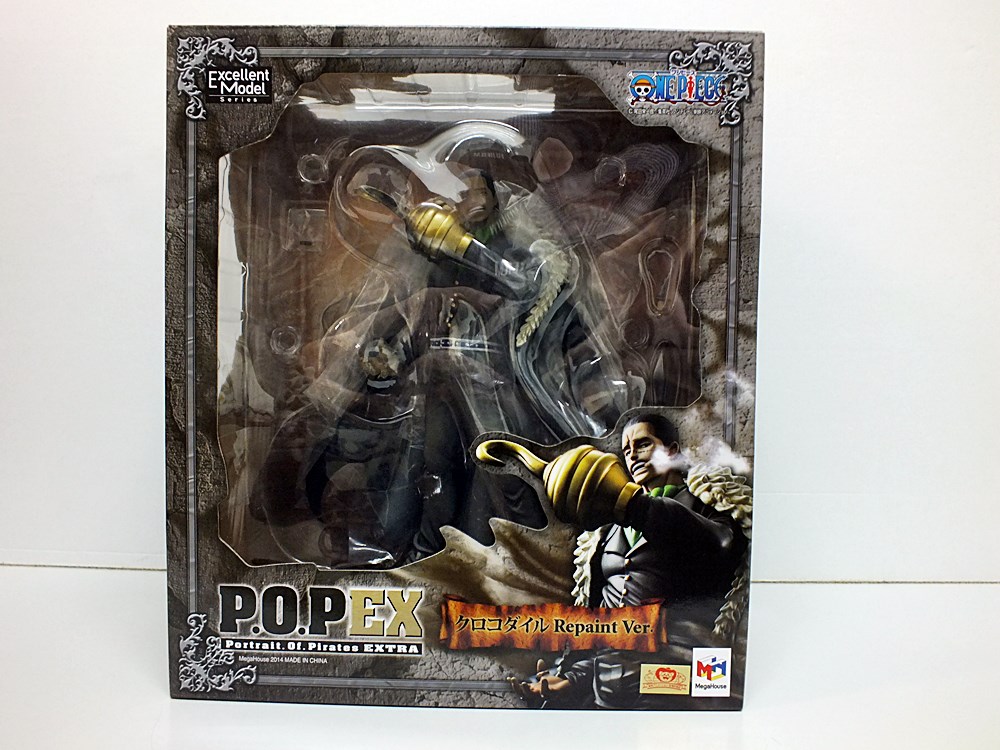 新品未開封 ワンピース P.O.P クロコダイル リペイントVer メガハウス ☆メガハウス P.O.P EX ワンピース クロコダイル リペイントver. 未