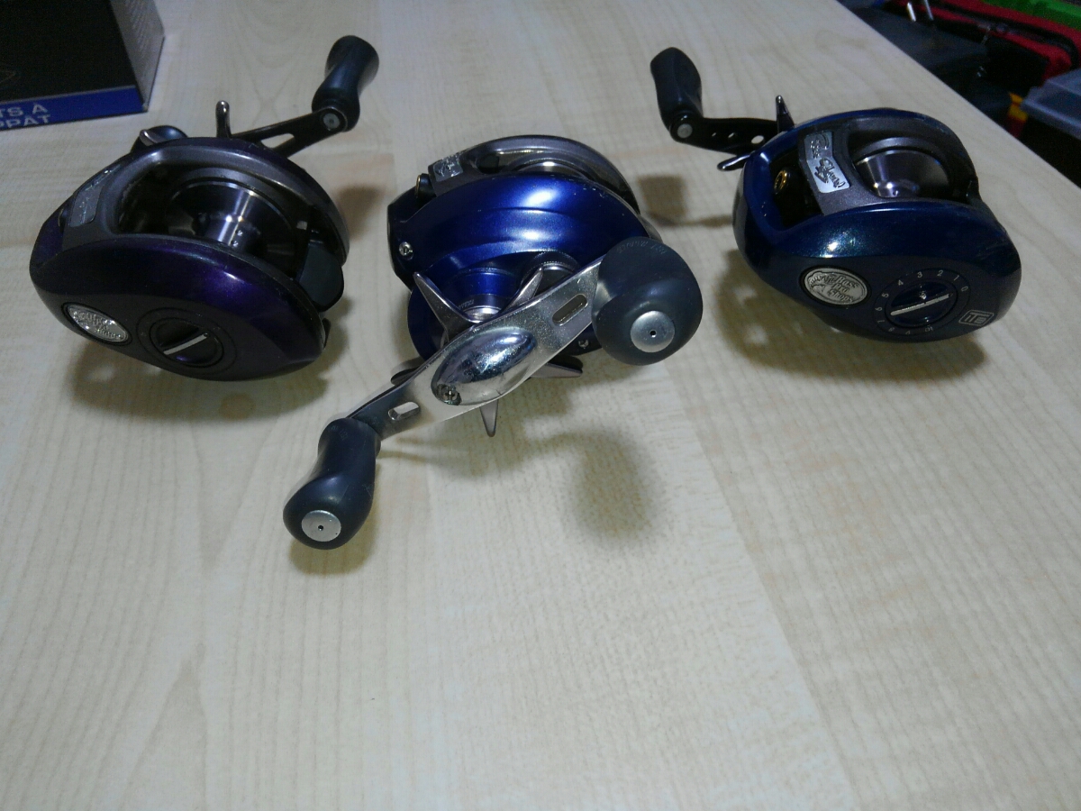 ジャンク】バスプロショップス リール3台セット RCX10SHLB RCX10SE