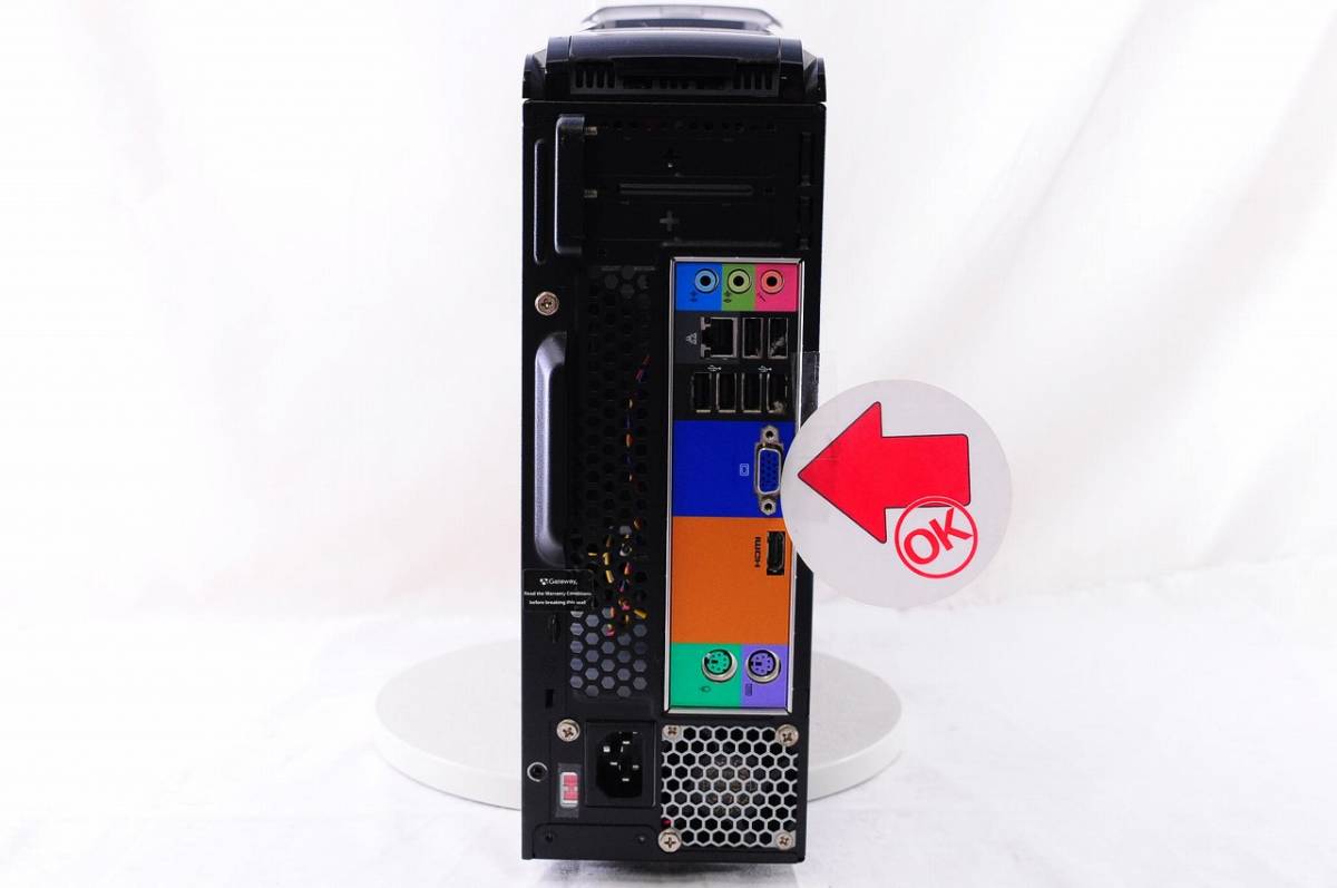 連絡中 Gateway Wi-Fi webカメラ マルチ ☆良品☆GATEWAY SX2851-H32D 