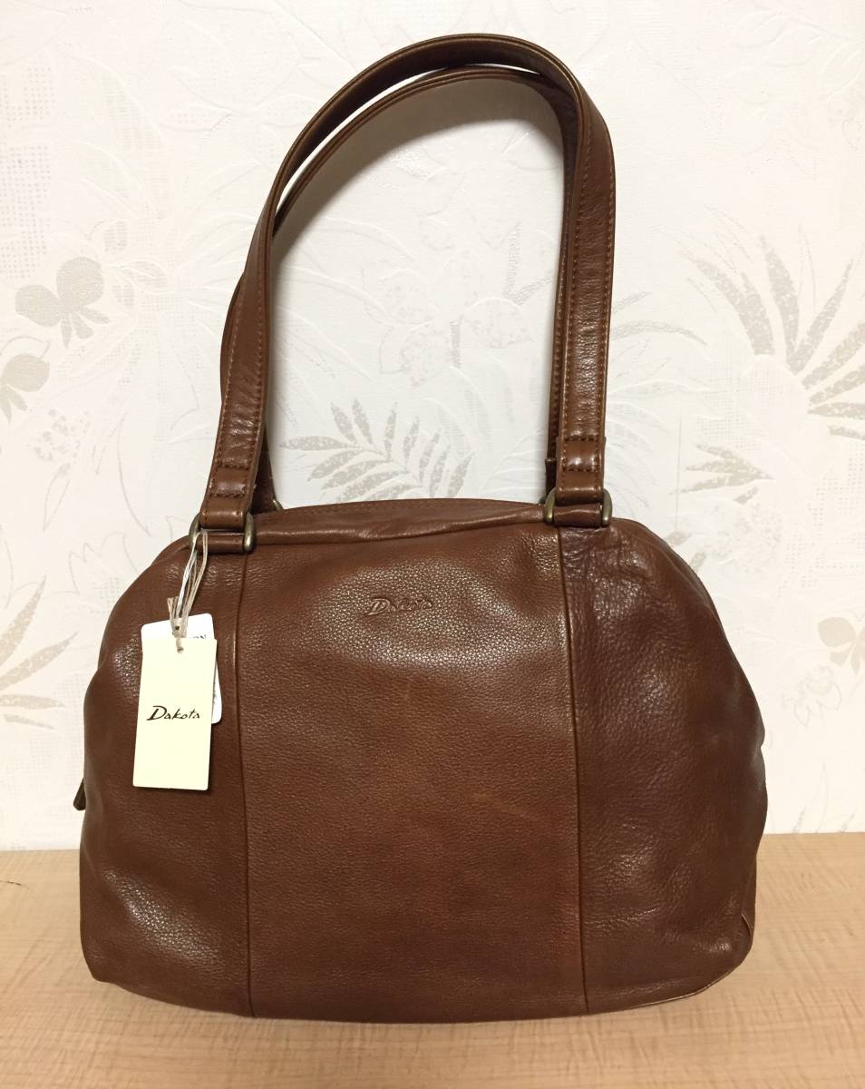 新品】 DaKoTa ダコタ 牛革 プリンセスバッグ レザー ハンドバッグ 