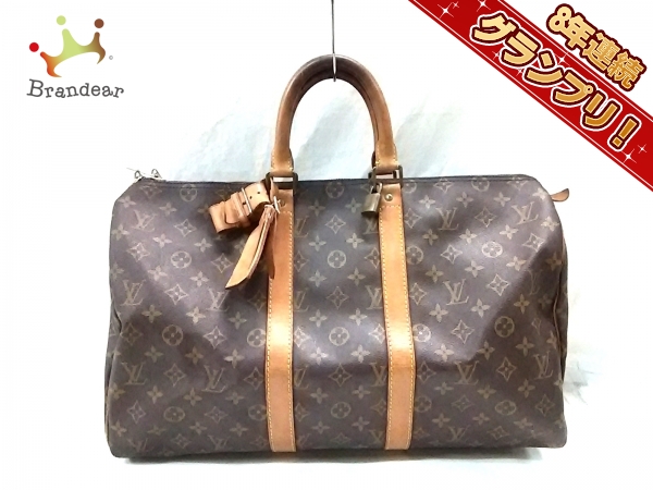 SALE，品質保証 ルイヴィトン LOUIS VUITTON バッグ ボストンバッグ モノグラム キャンバス M41428 キーポル45 SP1910 モノグラム(ボストンバッグ)｜売買されたオークション情報、yahooの商品情報をアーカイブ公開 - かばん、バッグ