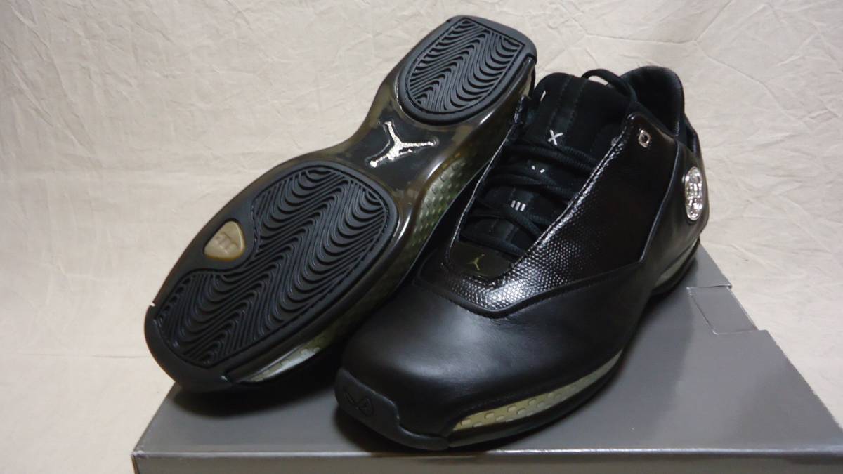 NIKE AIR JORDAN XVIII LOW 黒 306151-001 US 9 , 27.0cm %off ナイキ 