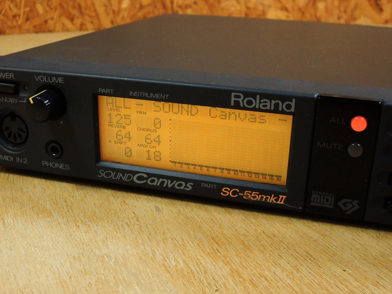 Roland ローランド SOUND Canvus SC-55mkII mk2 音源モジュール MIDIθ