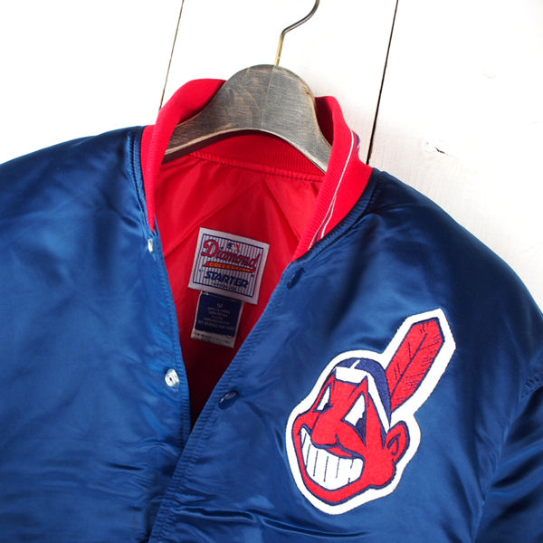 MLB STARTER スターター 90s USA製 CLEVELAND INDIANS 90年代 古着