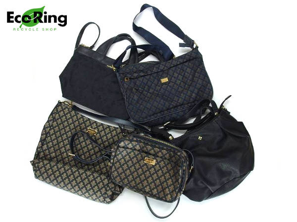 1円 パトリック コックス ナイロン ショルダーバッグ 計5点セット AU992