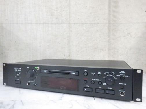 動作保証 TASCAM タスカム MD-350 業務用MDレコーダー TEAC
