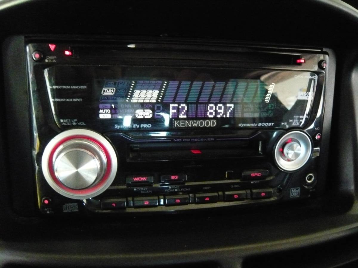 当時物】ケンウッド KENWOOD DPX-5021M 2DIN DPX 5021 M FM AM MD RCA