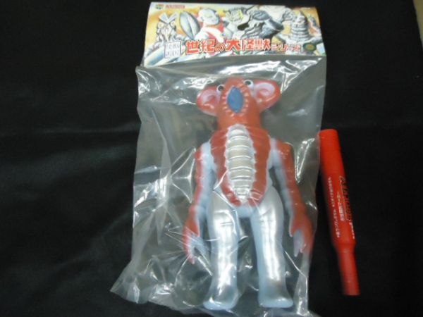 未開封ソフビ□アンチラ星人（ウルトラマンA）約22cm 怪獣天国 世紀の