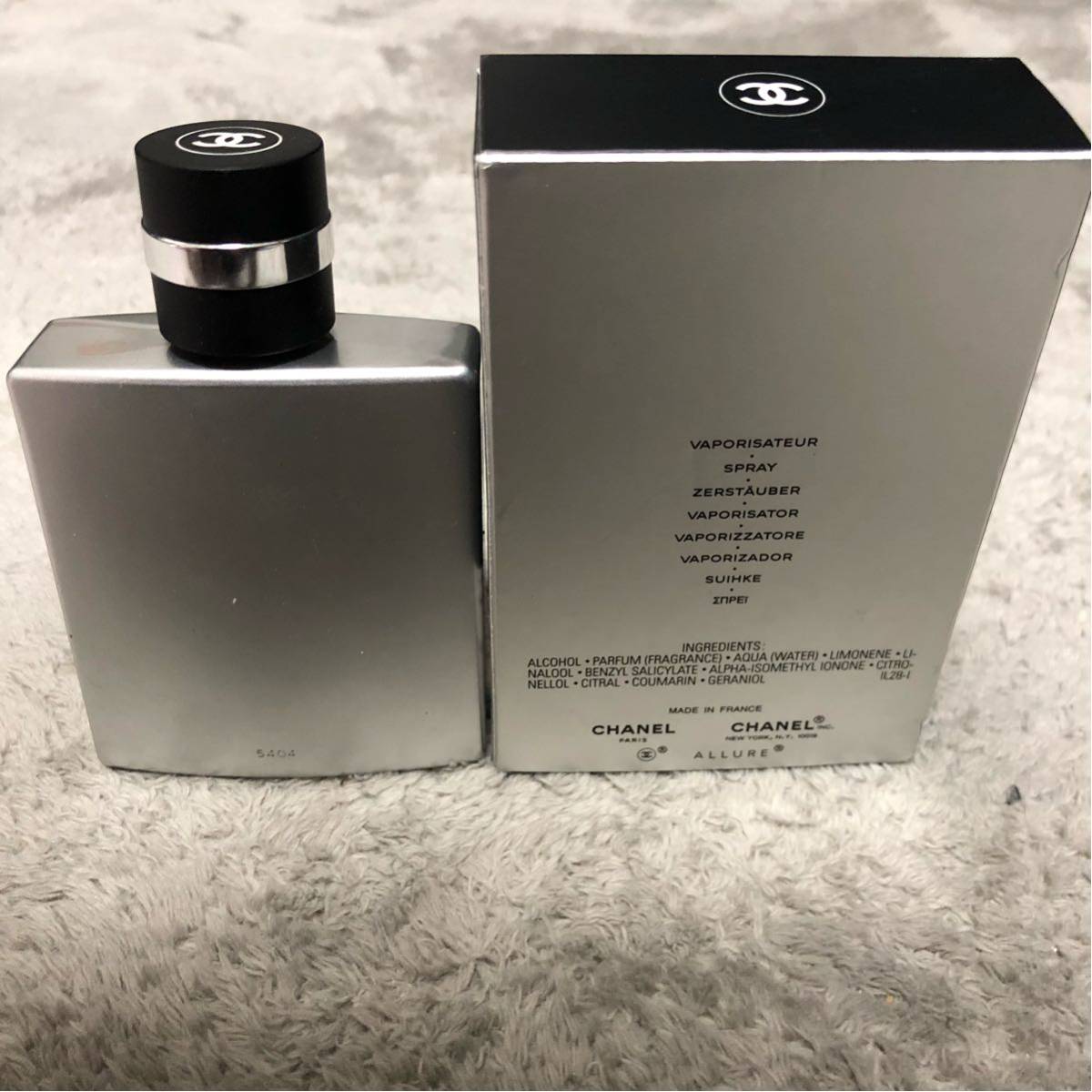 CHANEL アリュール オム スポーツ 50ml 残7割 シャネル 香水