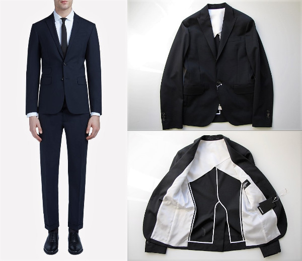 【秋冬】新品　17.1万　■ディースクエアード■　Dsquared2 TOKYO slim Suit　濃紺東京スーツ　希少サイズ■44■