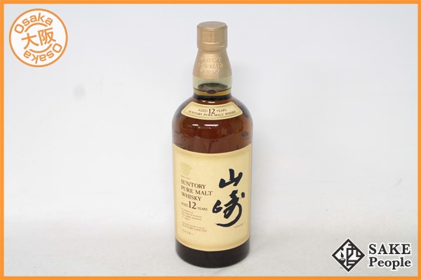 ◇注目! 山崎 12年 ピュアモルト サントリー 750ml 43% 箱 SUNTORY