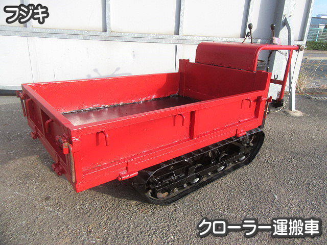 実働 クローラー運搬車 三菱動力 mitsubishi」(運搬車、トレーラー 
