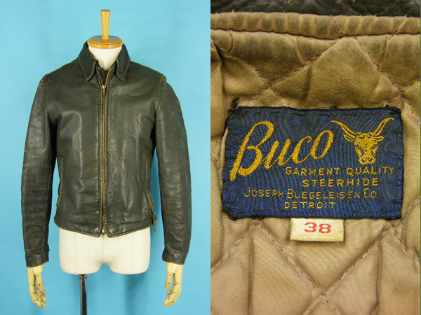稀少 50's BUCO ブコ STYLE KING スタイルキング シングル ライダース
