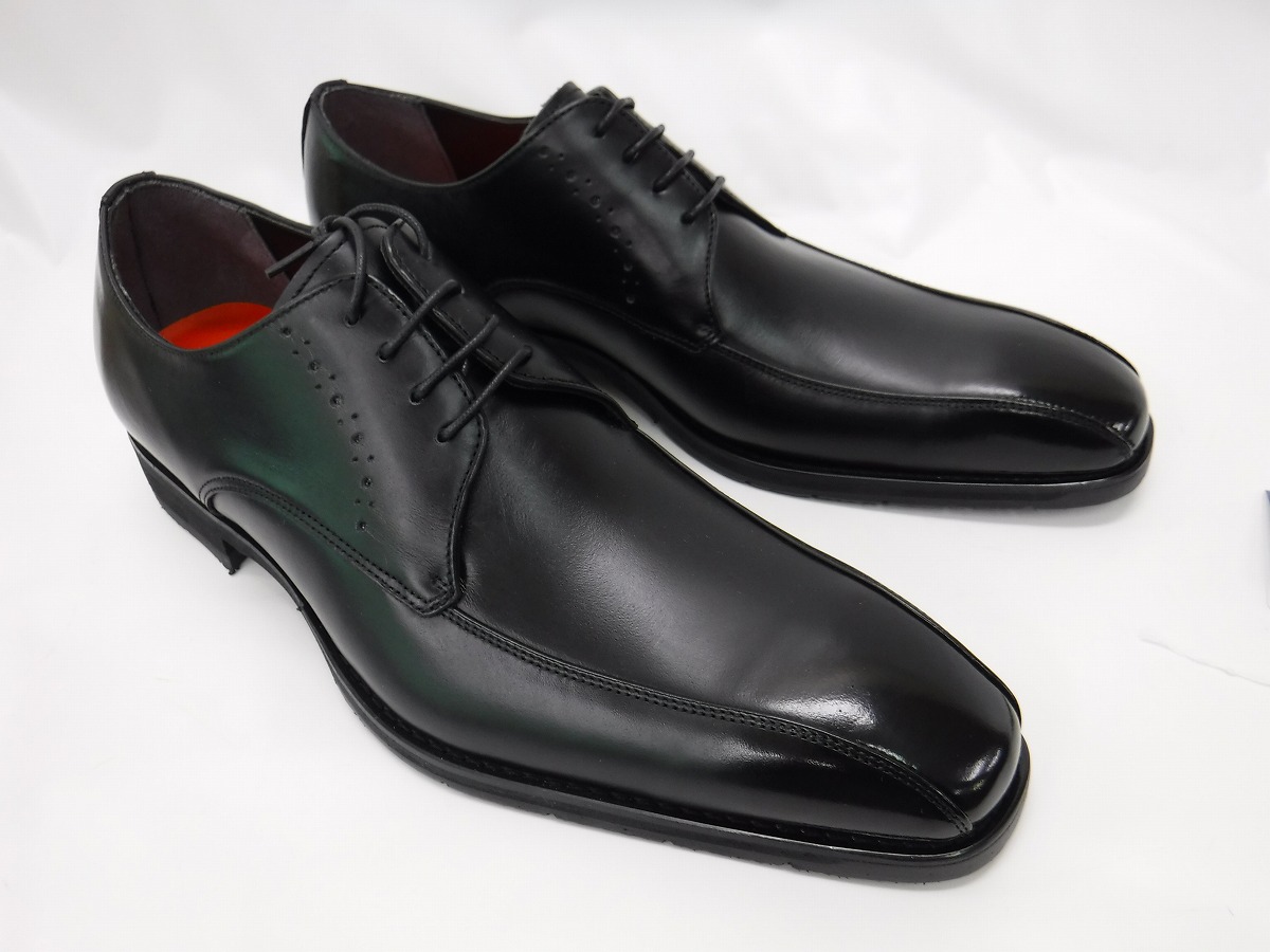□madras MODELLO マドラス 日本製 手塗り 内羽根 ストレートチップ 