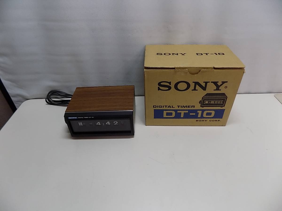 SONY　デジタルタイマー　DT-10　60Hz専用　動作品