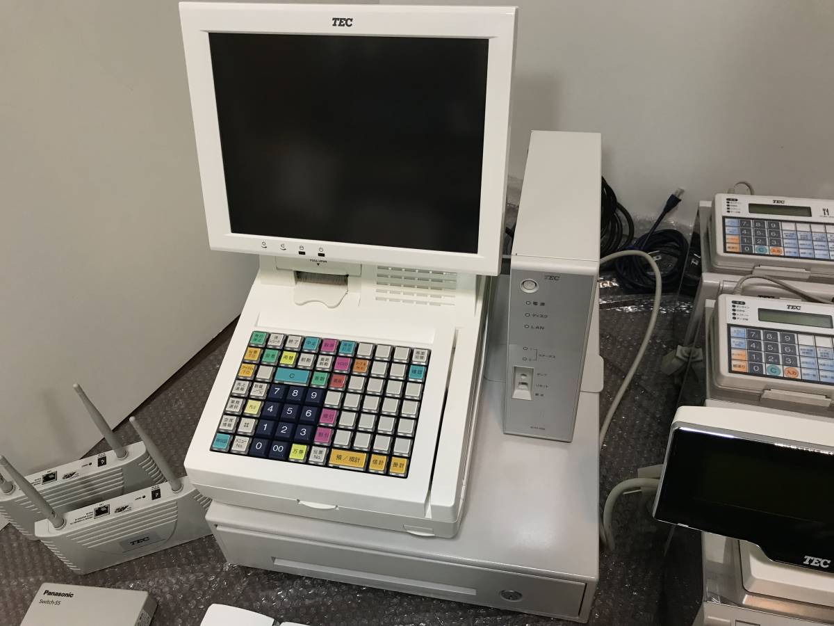 東芝TEC QT-100 中古東芝テック 東芝テック POSターミナル「QT-20 